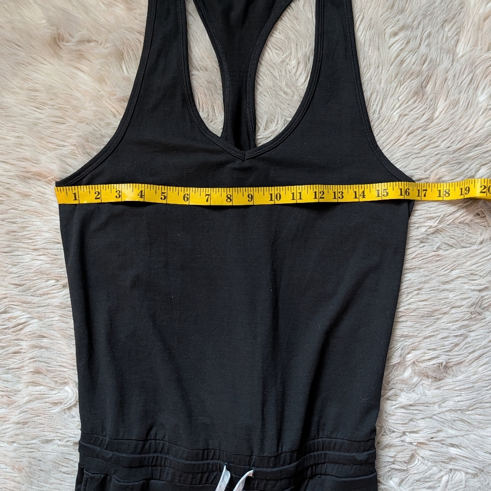 EUC Vuori Lux Sleeveless Jumpsuit in Black - Picture 8 of 13